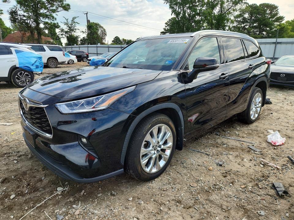 TOYOTA HIGHLANDER 2020 с VIN 5TDDZRBH4LS045149 - Фото с аукциона