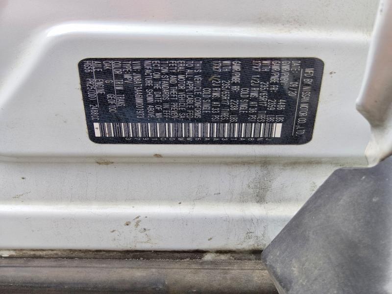 Photo 14 from auction – 2021 NISSAN ROGUE with VIN JN8AT3AA6MW001973