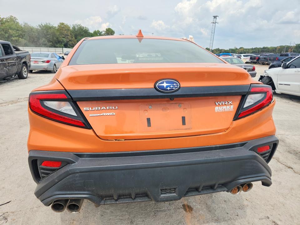 Photo 6 from auction – 2022 SUBARU WRX with VIN JF1VBAA60N9016359
