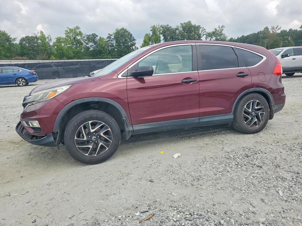 HONDA CR-V 2016 z numerem VIN 5J6RM4H40GL026885 - Zdjęcie z aukcji