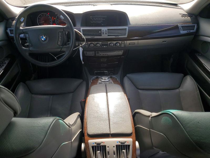 Photo 8 from auction – 2006 BMW 750 with VIN WBAHN83506DT59566