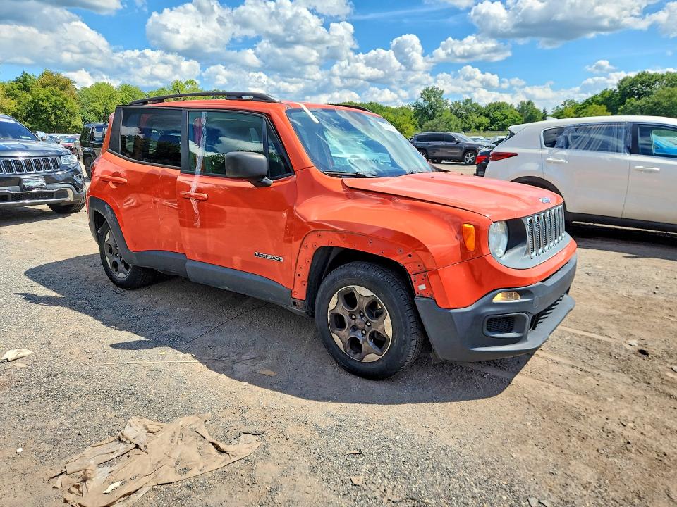 Photo 4 from auction – 2017 JEEP RENEGADE with VIN ZACCJAAB2HPE83576