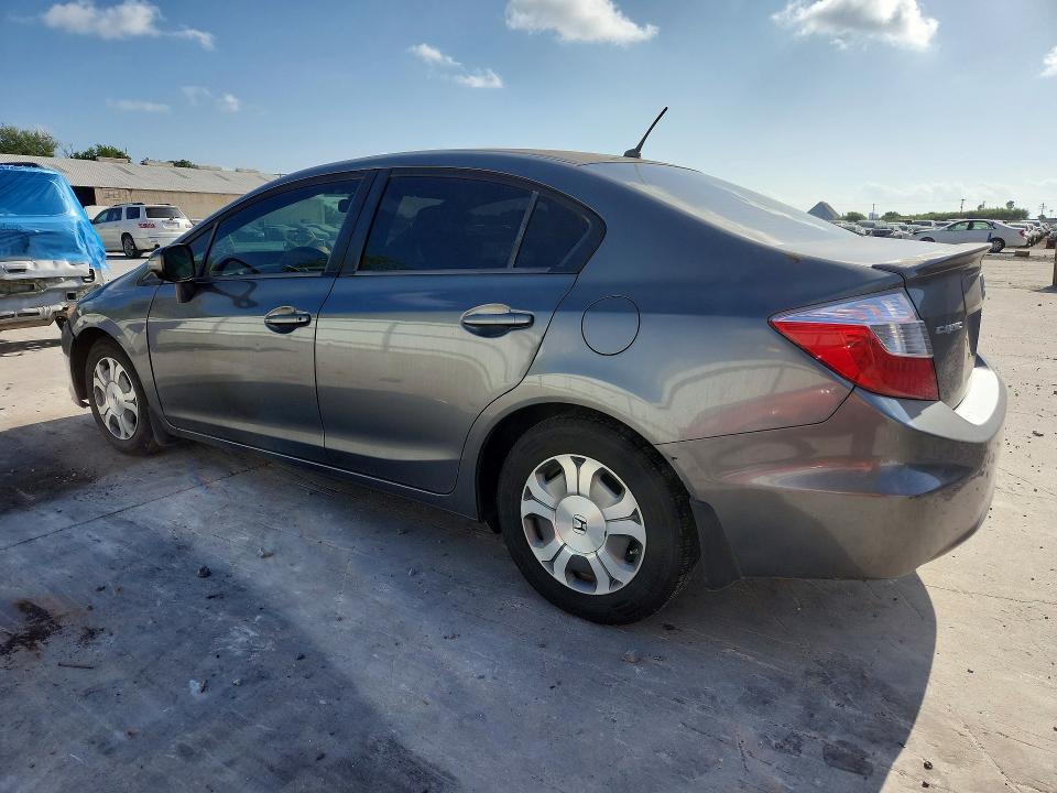 Photo 2 from auction – 2012 HONDA CIVIC with VIN JHMFB4F2XCS010692