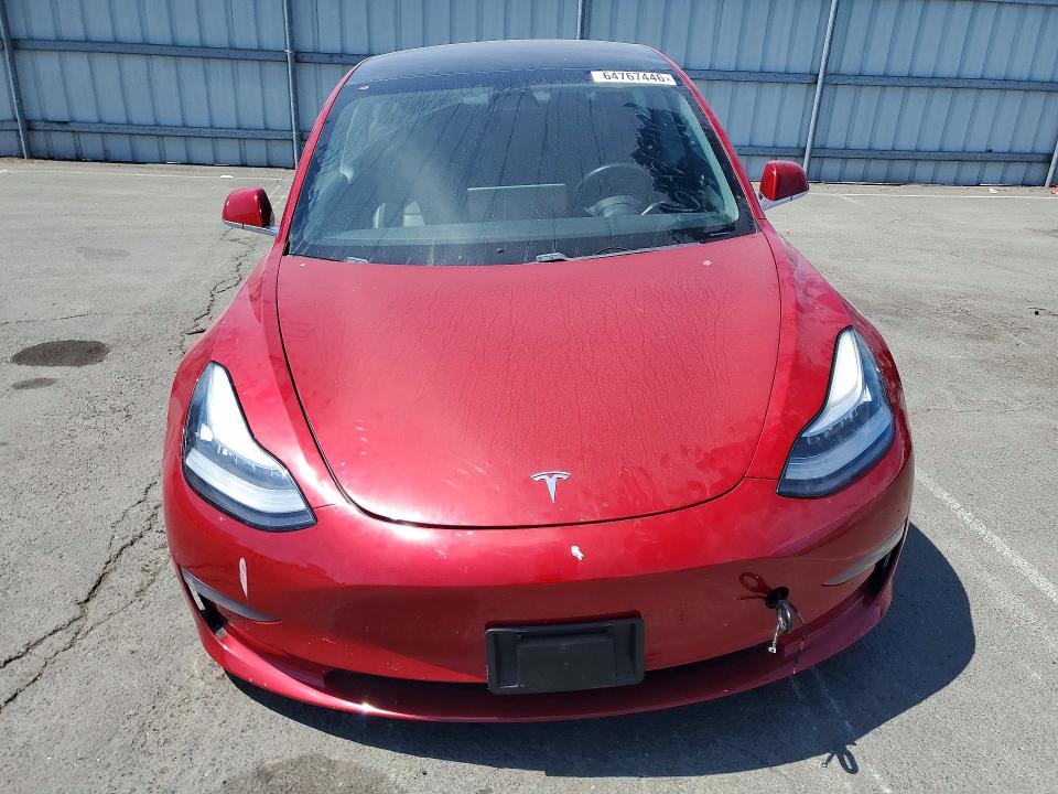 Photo 5 from auction – 2019 TESLA MODEL 3 with VIN 5YJ3E1EA9KF308570