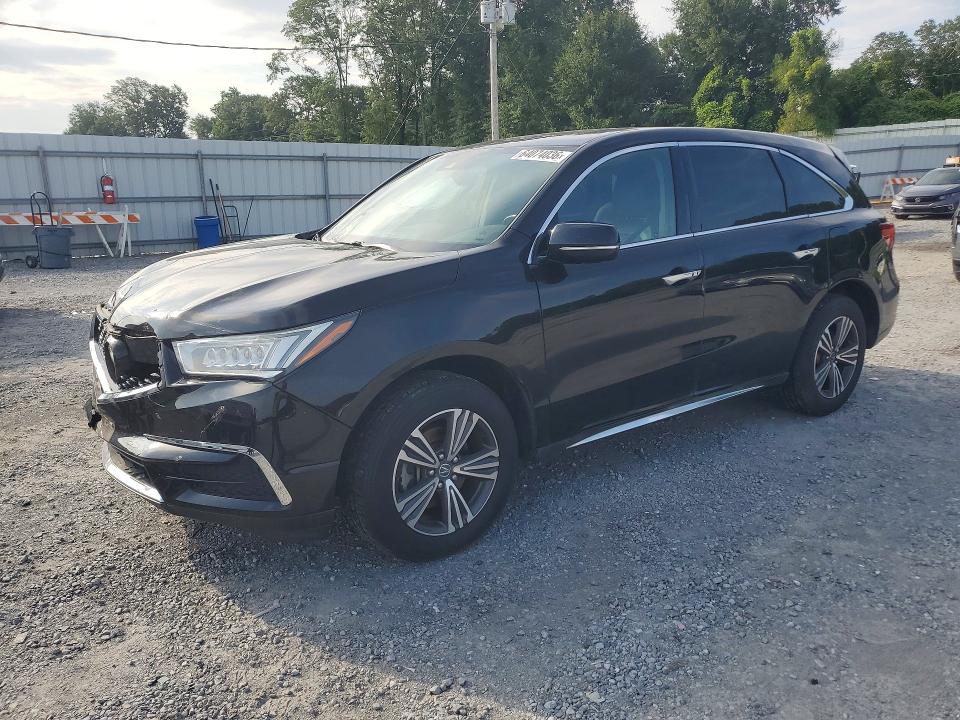 ACURA MDX 2017 with VIN 5FRYD4H39HB039503 - Photo from auction