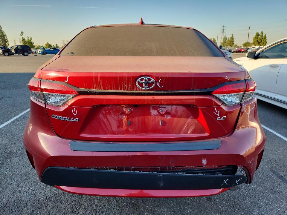 Photo 6 from auction – 2021 TOYOTA COROLLA with VIN JTDEPMAE3MJ167228