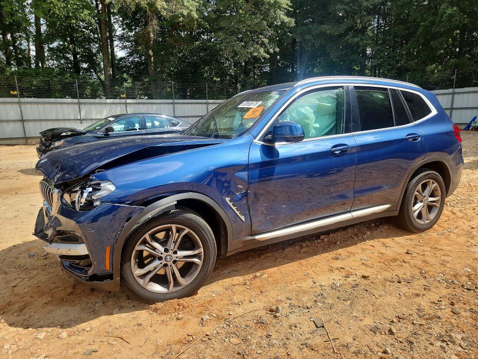 Foto 1 de la subasta – 2021 BMW X3 con VIN 5UXTY3C02M9E04990