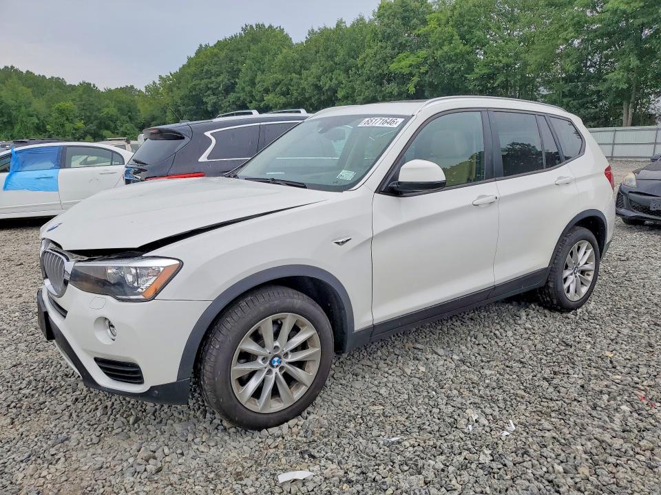 BMW X3 2016 with VIN 5UXWX9C51G0D89468 - Photo from auction