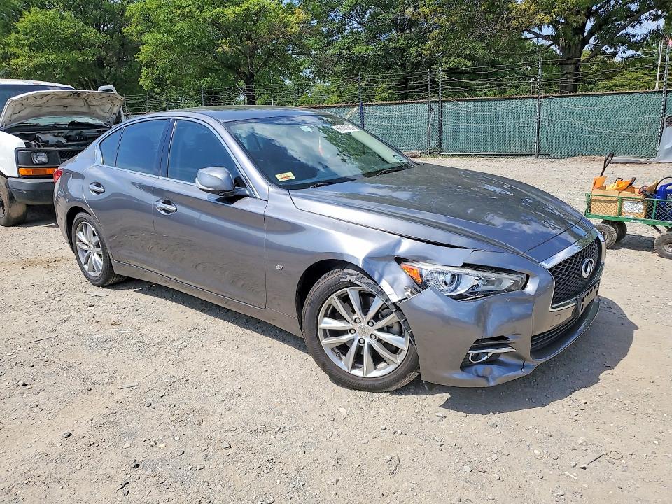 Photo 4 from auction – 2014 INFINITI Q50 with VIN JN1BV7AP8EM677654