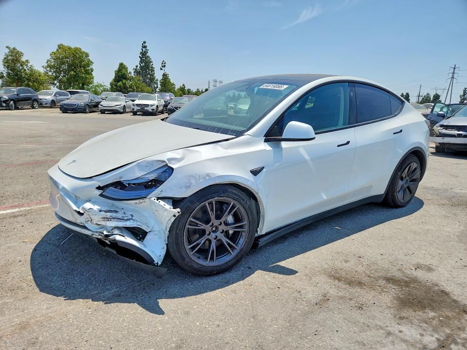 TESLA MODEL Y 2025 with VIN 7SAYGDEE0SF245513 - Photo from auction