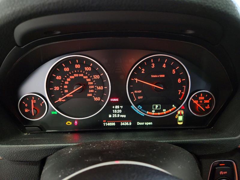 Photo 9 from auction – 2014 BMW 320 with VIN WBA3C3G52ENS67820