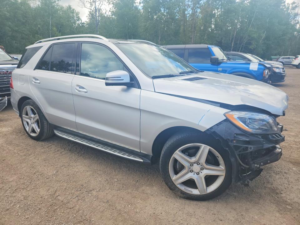 Photo 4 from auction – 2015 MERCEDES-BENZ ML with VIN 4JGDA2EB3FA558525