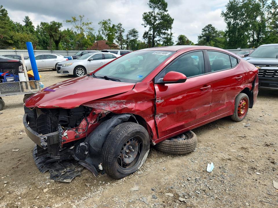 HYUNDAI ELANTRA 2017 with VIN KMHD74LF3HU407699 - Photo from auction