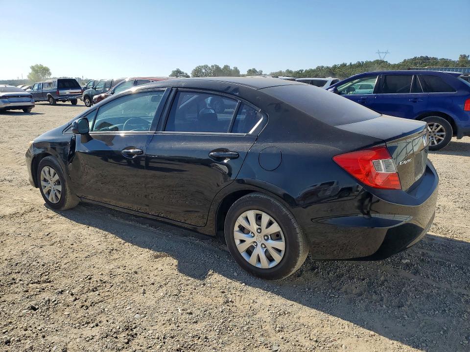 Photo 2 from auction – 2012 HONDA CIVIC with VIN 19XFB2F52CE345979