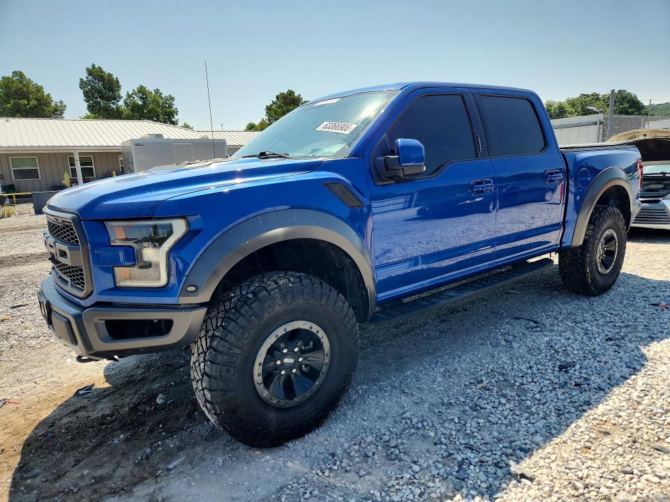 FORD F150 2017 with VIN 1FTFW1RG2HFA21813 - Photo from auction