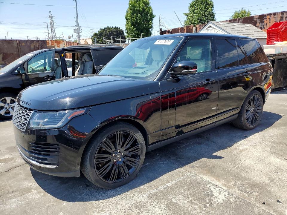Photo 1 from auction – 2021 LAND ROVER RANGE ROVER with VIN SALGS2SEXMA446484