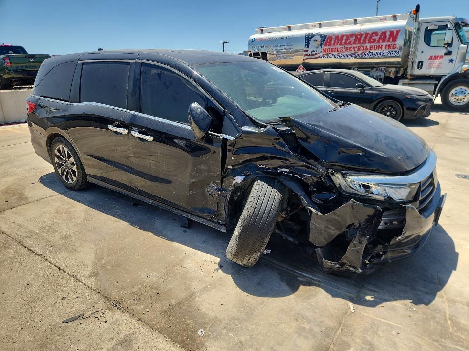 Photo 4 from auction – 2022 HONDA ODYSSEY with VIN 5FNRL6H79NB014605