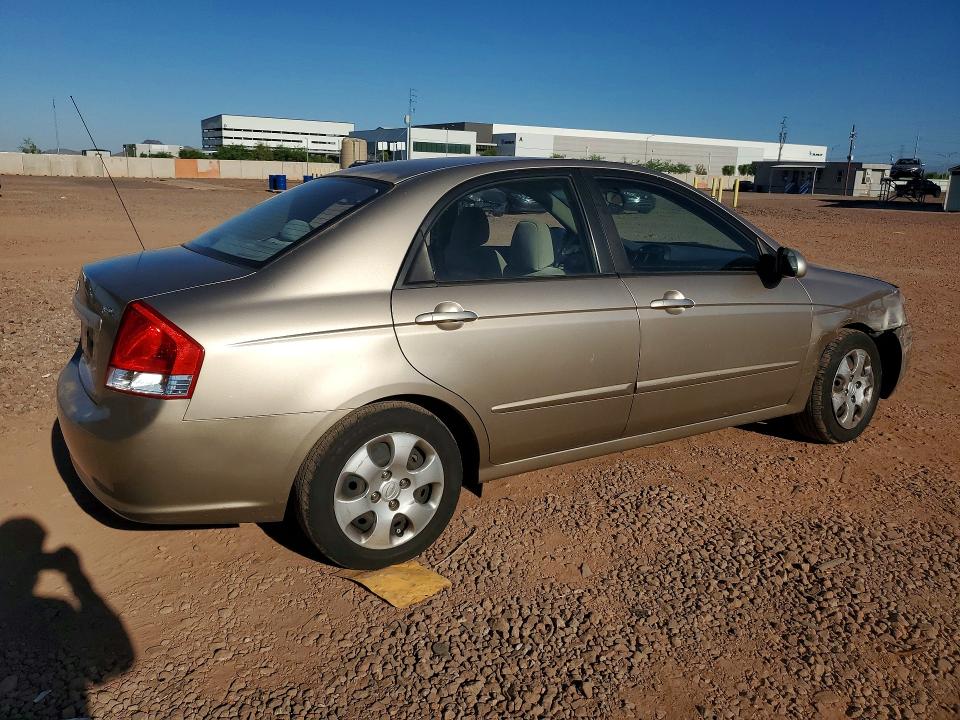Photo 3 from auction – 2009 KIA SPECTRA with VIN KNAFE222X95592767
