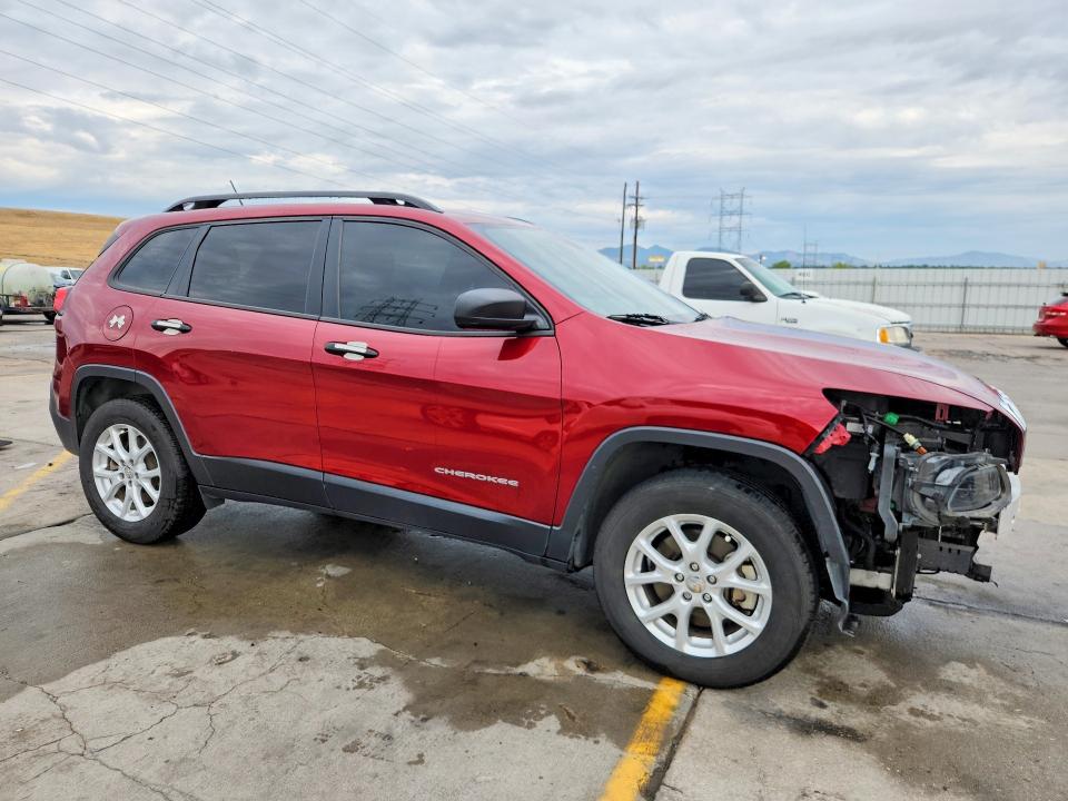 Photo 4 from auction – 2016 JEEP CHEROKEE with VIN 1C4PJMAB4GW191254