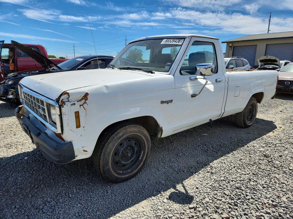 FORD RANGER 1984 with VIN 1FTBR10A7EUB20777 - Photo from auction