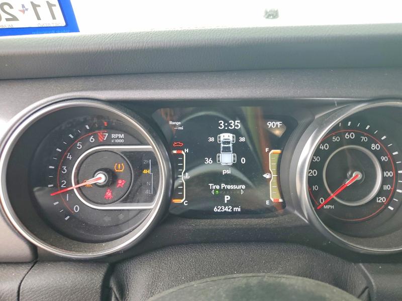Photo 9 from auction – 2021 JEEP GLADIATOR with VIN 1C6JJTEG3ML585807