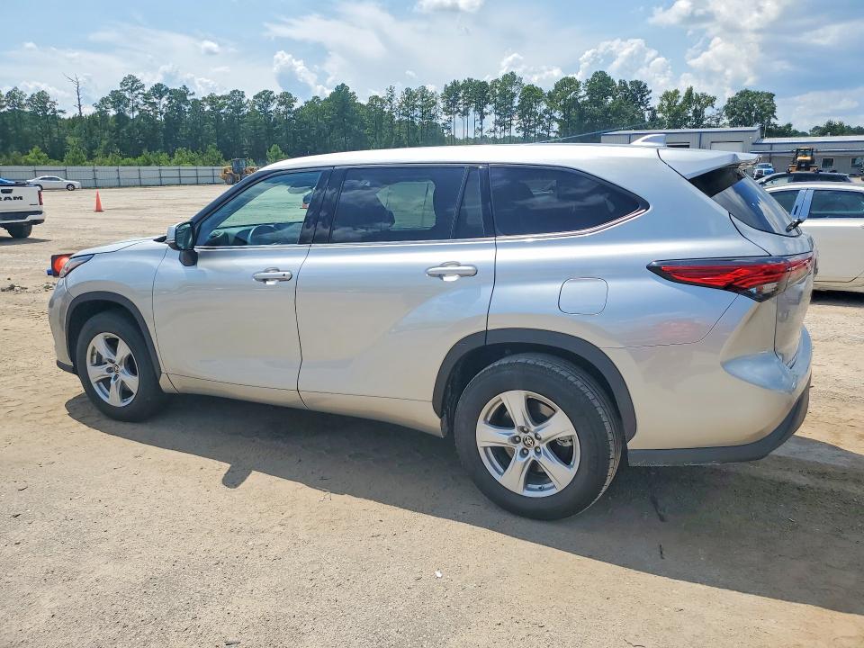 Photo 2 from auction – 2021 TOYOTA HIGHLANDER with VIN 5TDCZRAH8MS070389