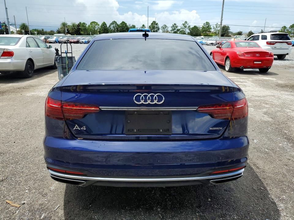 Photo 6 from auction – 2021 AUDI A4 with VIN WAUEAAF40MN015106