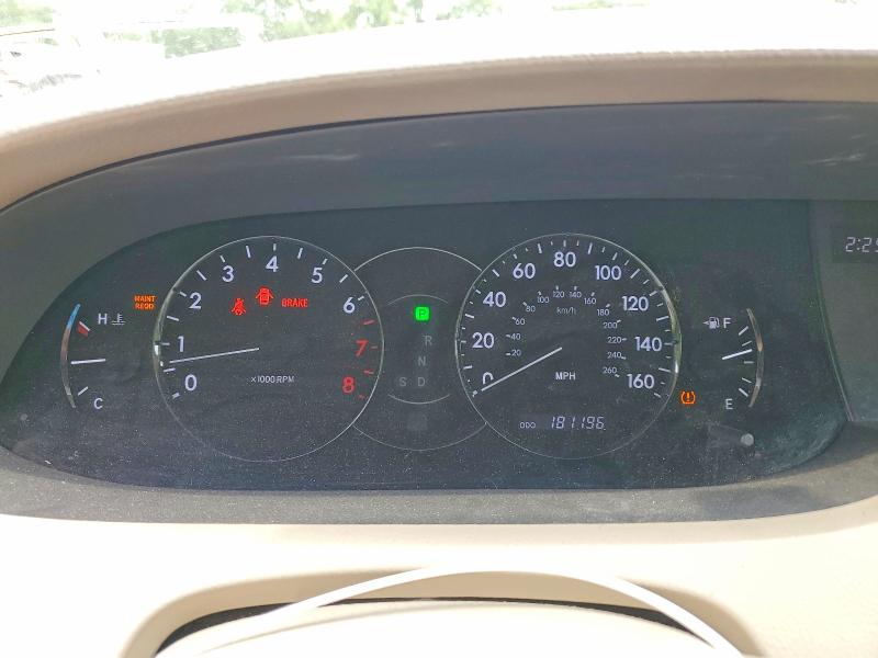 Photo 9 from auction – 2010 TOYOTA AVALON with VIN 4T1BK3DB2AU367570