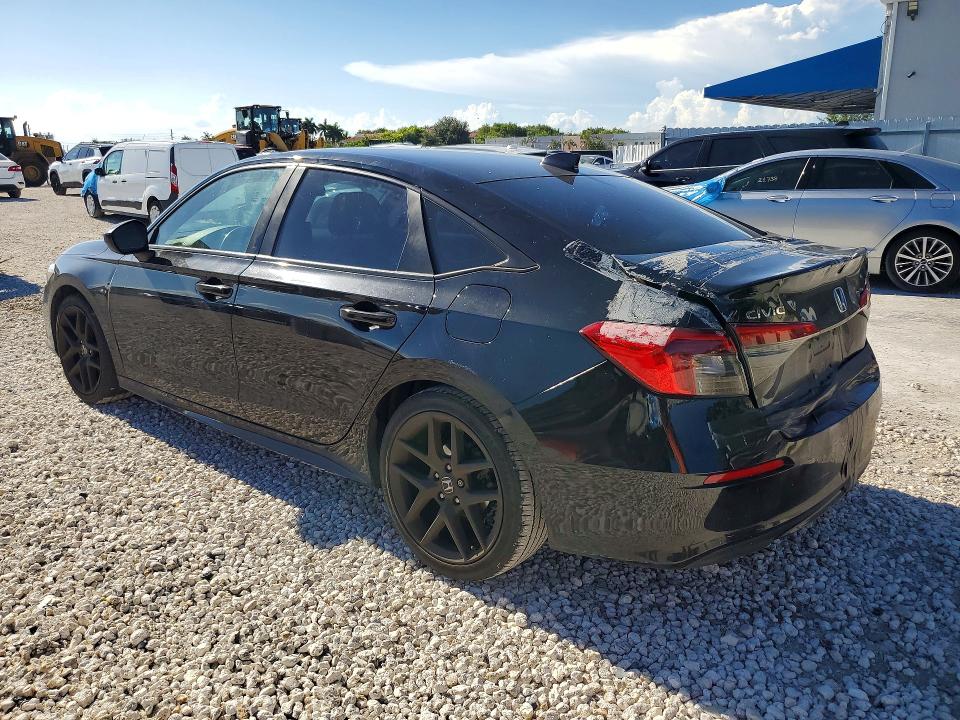 Photo 2 from auction – 2022 HONDA CIVIC with VIN 2HGFE2F58NH505007