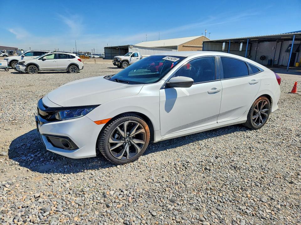 HONDA CIVIC 2020 with VIN 2HGFC2F87LH543793 - Photo from auction