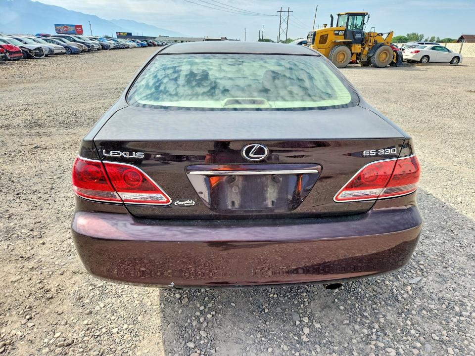 Photo 6 from auction – 2005 LEXUS ES with VIN JTHBA30G155116157