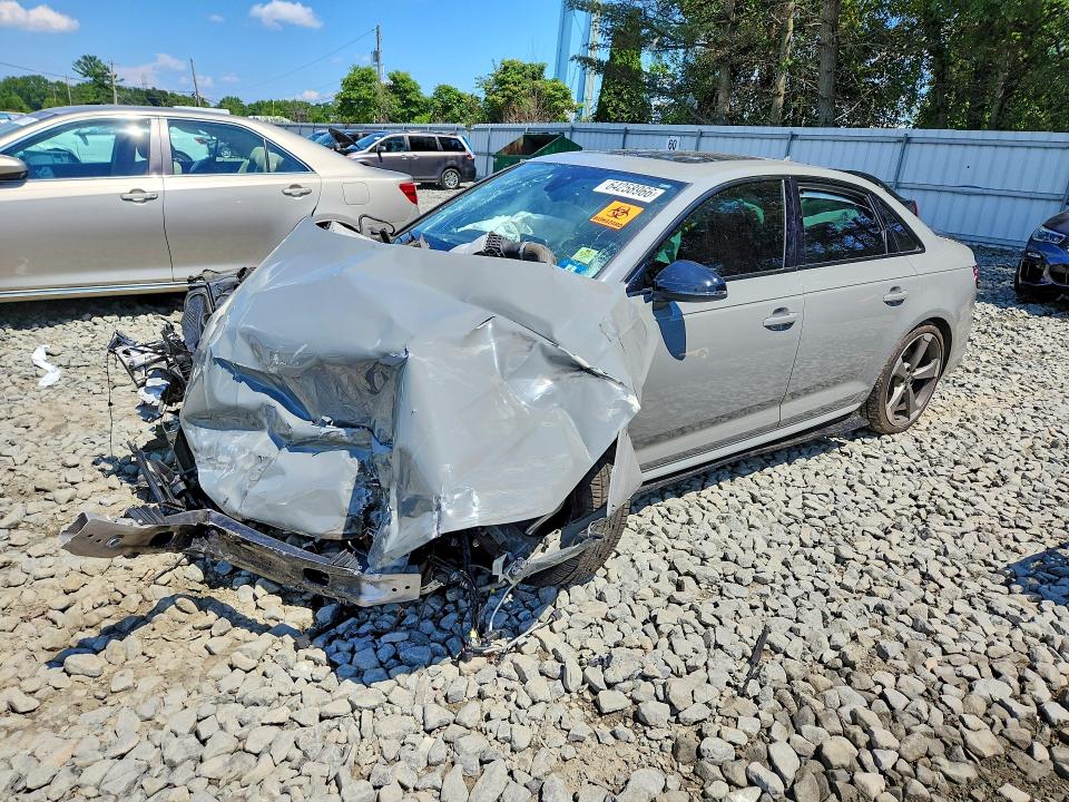 AUDI S4 2019 with VIN WAUB4AF41KA027070 - Photo from auction