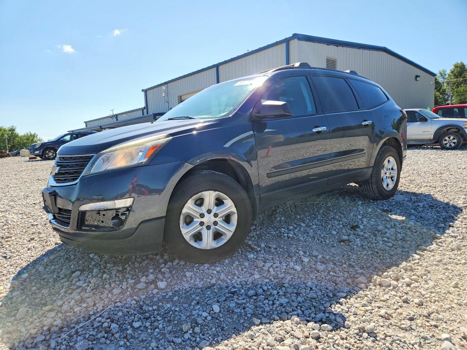 CHEVROLET TRAVERSE 2014 with VIN 1GNKRFED1EJ281392 - Photo from auction