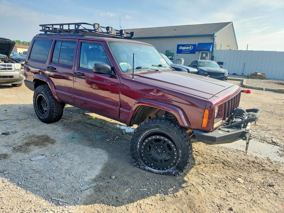 Photo 4 from auction – 2001 JEEP CHEROKEE with VIN 1J4FF58S51L563342