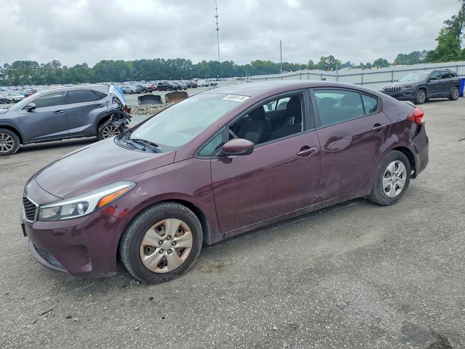 KIA FORTE 2017 with VIN 3KPFK4A78HE156166 - Photo from auction