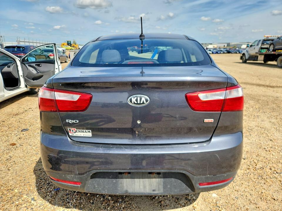 Photo 6 from auction – 2013 KIA RIO with VIN KNADM4A35D6229490