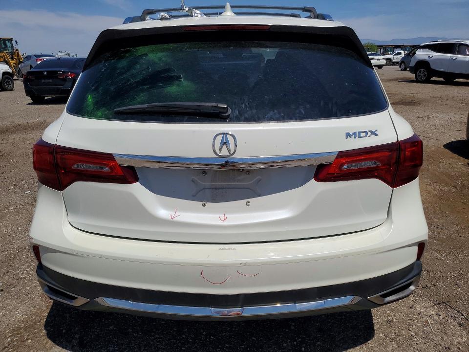 Photo 6 from auction – 2017 ACURA MDX with VIN 5J8YD3H3XHL001370