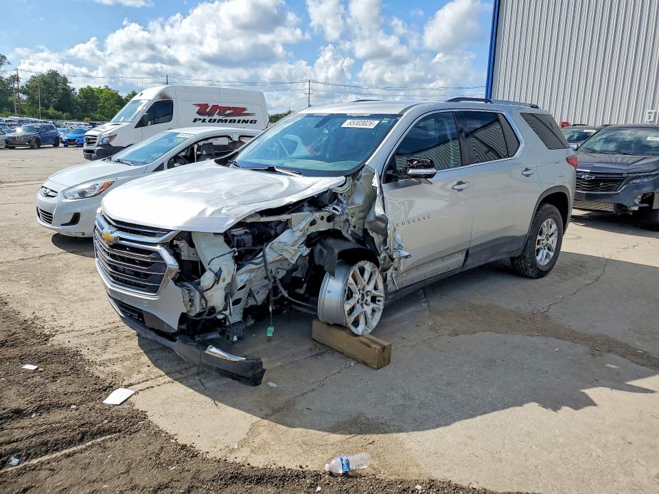 CHEVROLET TRAVERSE 2018 with VIN 1GNERGKW7JJ216825 - Photo from auction
