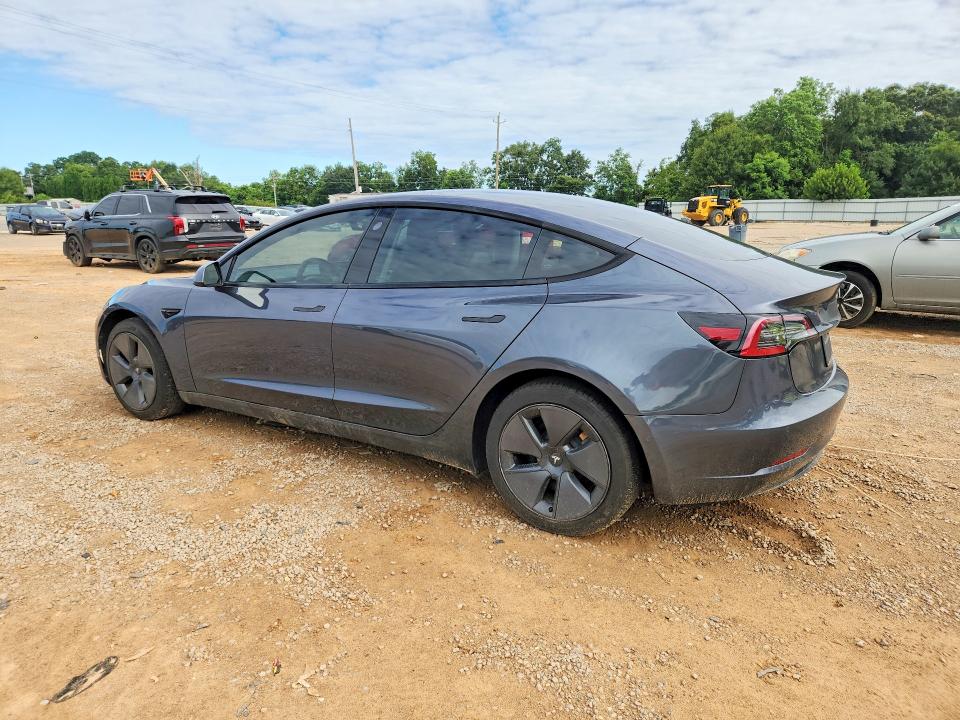 Photo 2 from auction – 2022 TESLA MODEL 3 with VIN 5YJ3E1EA5NF102781
