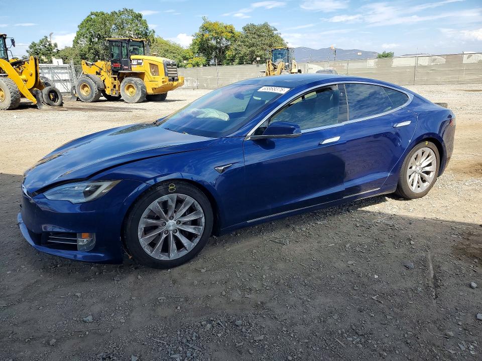 TESLA MODEL S 2017 with VIN 5YJSA1E24HF219370 - Photo from auction