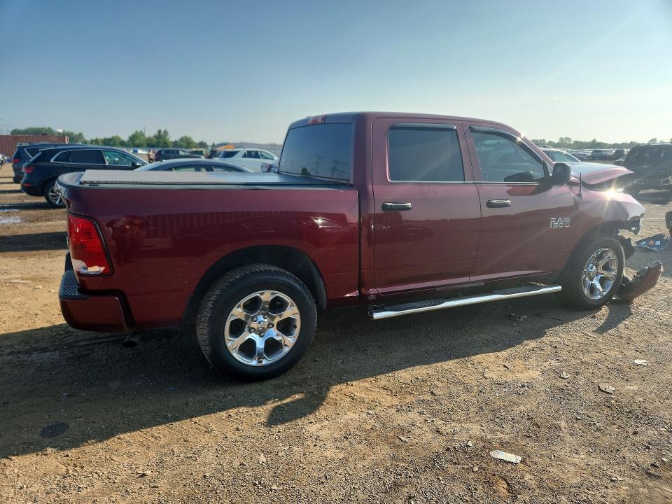 Photo 3 from auction – 2018 RAM 1500 with VIN 1C6RR7KGXJS277543