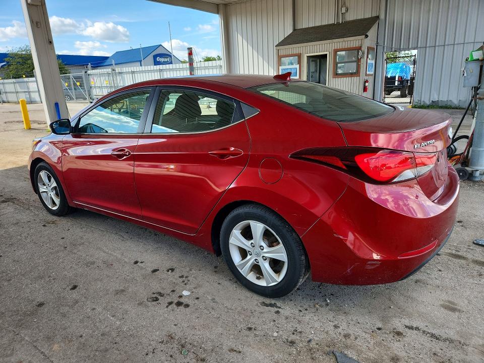 Photo 2 from auction – 2016 HYUNDAI ELANTRA with VIN 5NPDH4AE2GH761931