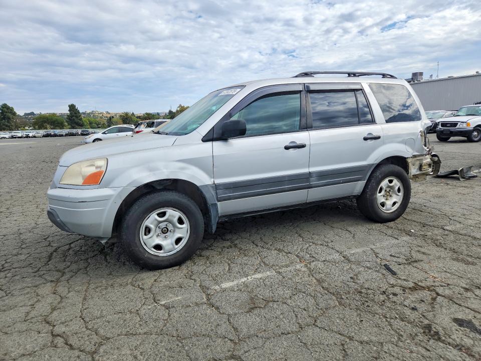 HONDA PILOT 2004 with VIN 2HKYF18184H616932 - Photo from auction