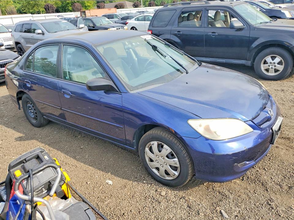 Photo 4 from auction – 2005 HONDA CIVIC with VIN 2HGES16685H512420