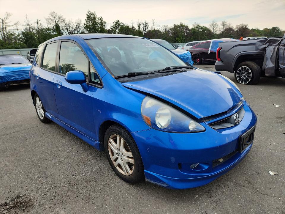 Photo 4 from auction – 2008 HONDA FIT with VIN JHMGD38678S036909