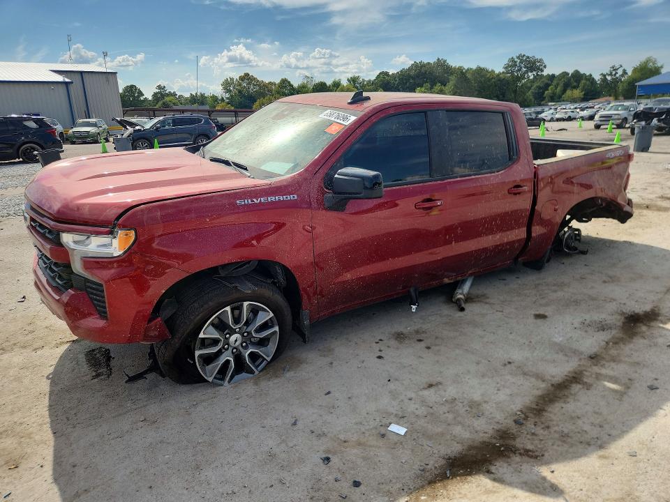Снимка 1 от търг – 2025 CHEVROLET SILVERADO с VIN 1GCUKEED4SZ231597