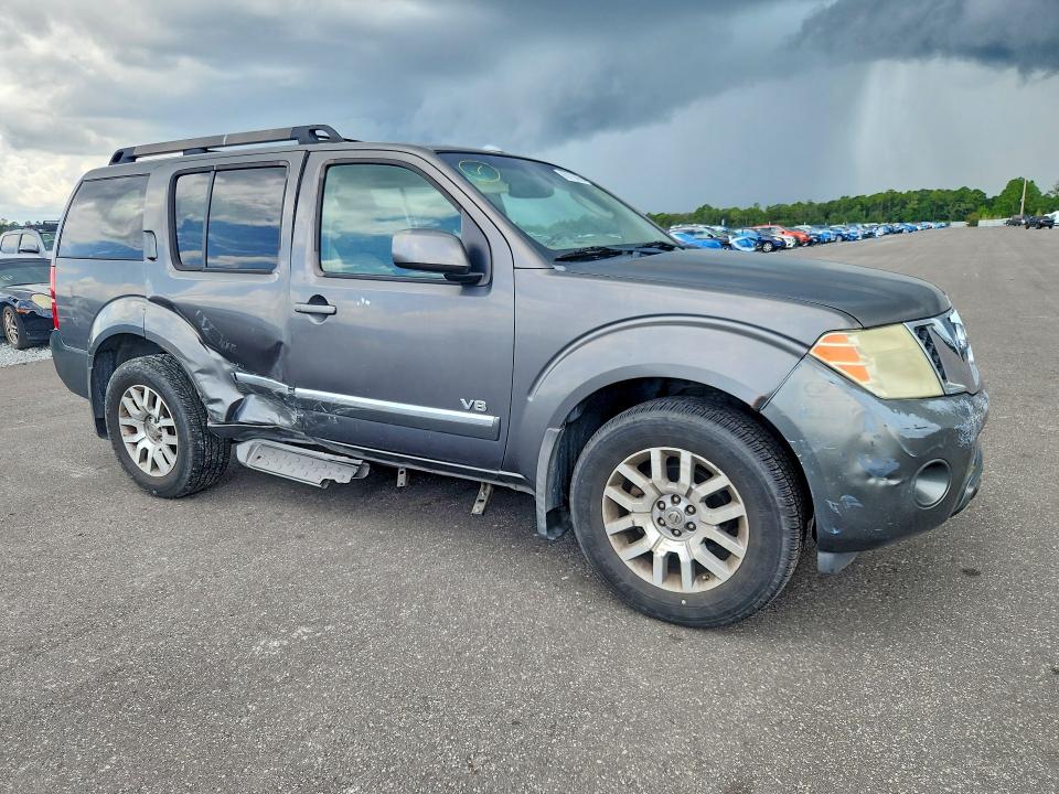 Photo 4 from auction – 2008 NISSAN PATHFINDER with VIN 5N1BR18A98C621325