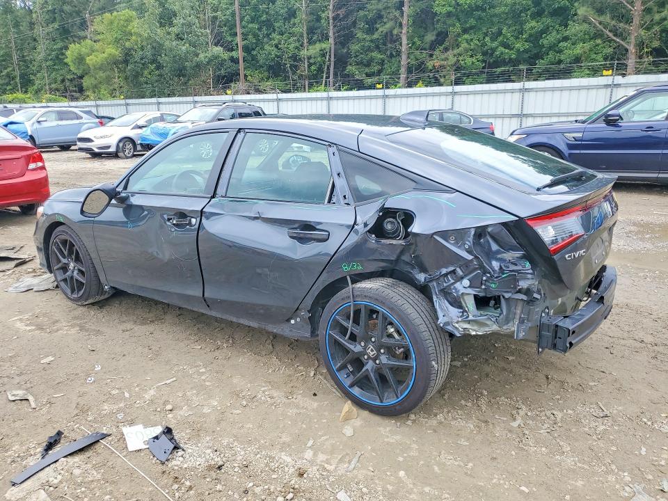 Photo 2 from auction – 2025 HONDA CIVIC with VIN 19XFL2H86SE017709