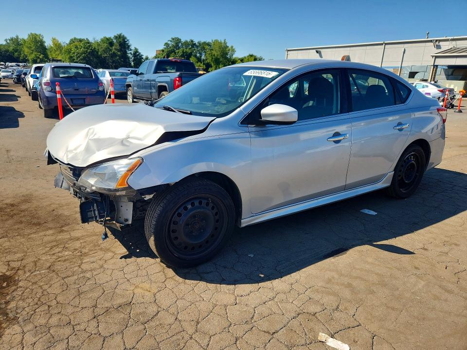 Photo 1 from auction – 2013 NISSAN SENTRA with VIN 3N1AB7AP9DL792678