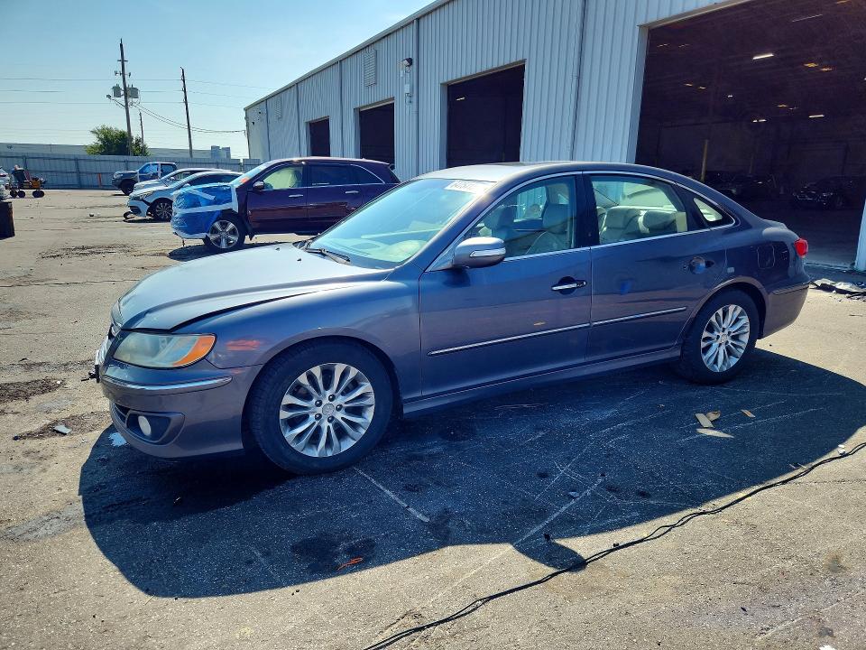 HYUNDAI AZERA 2011 with VIN KMHFC4DF3BA526722 - Photo from auction